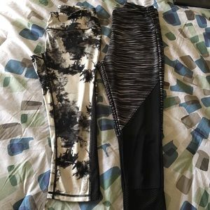 TWO PAIR ✌️ Reebok & Bally Leggings